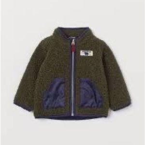 H&M faux shearling jacket toddler 3T